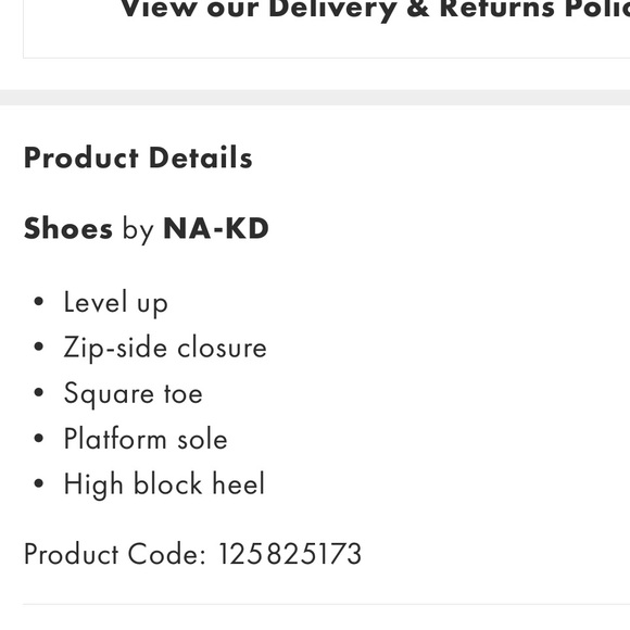 NA-KD platform boots - Picture 11 of 11